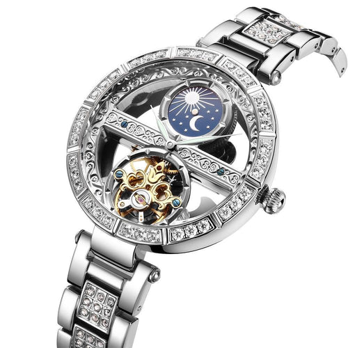 Ladies Clock Luxury Fashion Female Mechanical Watches