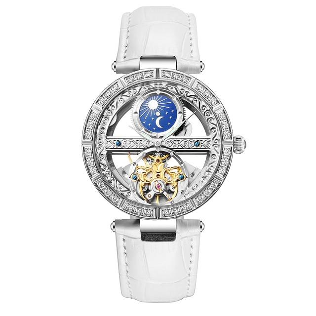 Ladies Clock Luxury Fashion Female Mechanical Watches