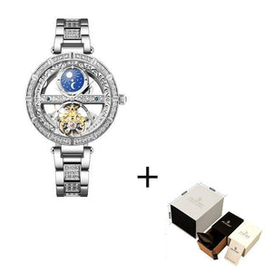 Ladies Clock Luxury Fashion Female Mechanical Watches