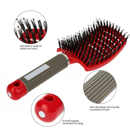 Detangler Bristle Nylon Hairbrush