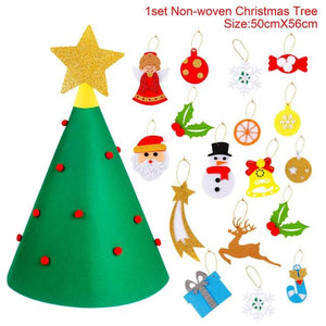 DIY Christmas Tree Decor Santa Claus Kids Toys