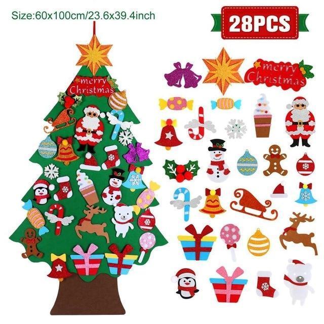 DIY Christmas Tree Decor Santa Claus Kids Toys