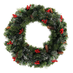 Christmas Garland Wreath Artificial Rattan Garland Christmas