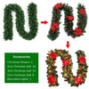 Christmas Garland Wreath Artificial Rattan Garland Christmas