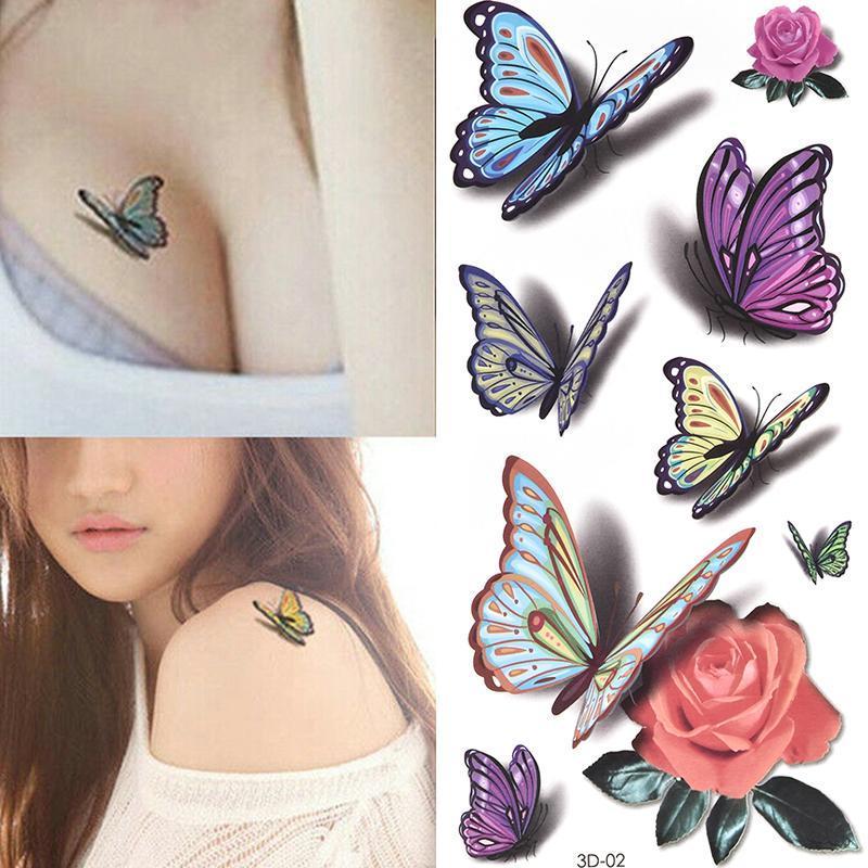 Waterproof Temporary 3D Tattoo Stickers